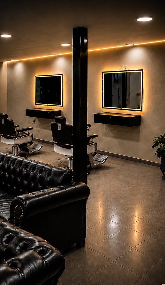 Interior de Studium Barber